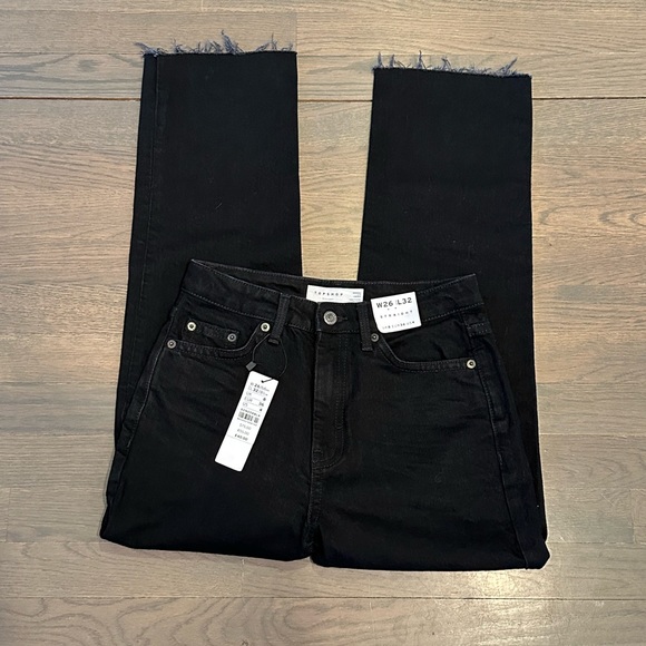 Topshop Denim - 🚨FINAL SALE! PRICE IS FIRM🚨NWT TopShop Black Straight Leg Jeans